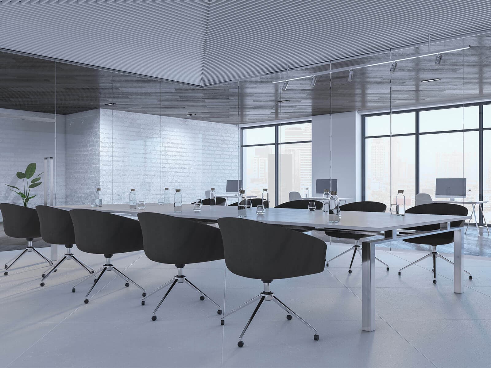 Modern ofis iç mekanı